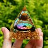 Tiger Eye Sphere Rainbow Pyramid
