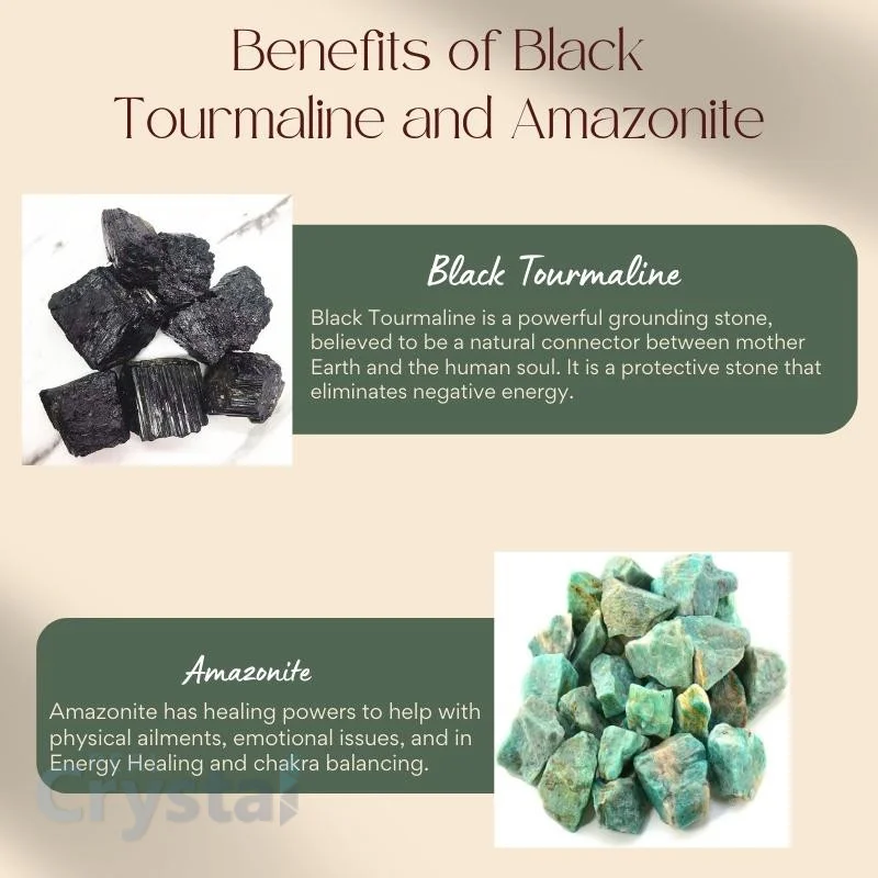 Amazonite Black Tourmaline Orgonite Pyramid Benefits